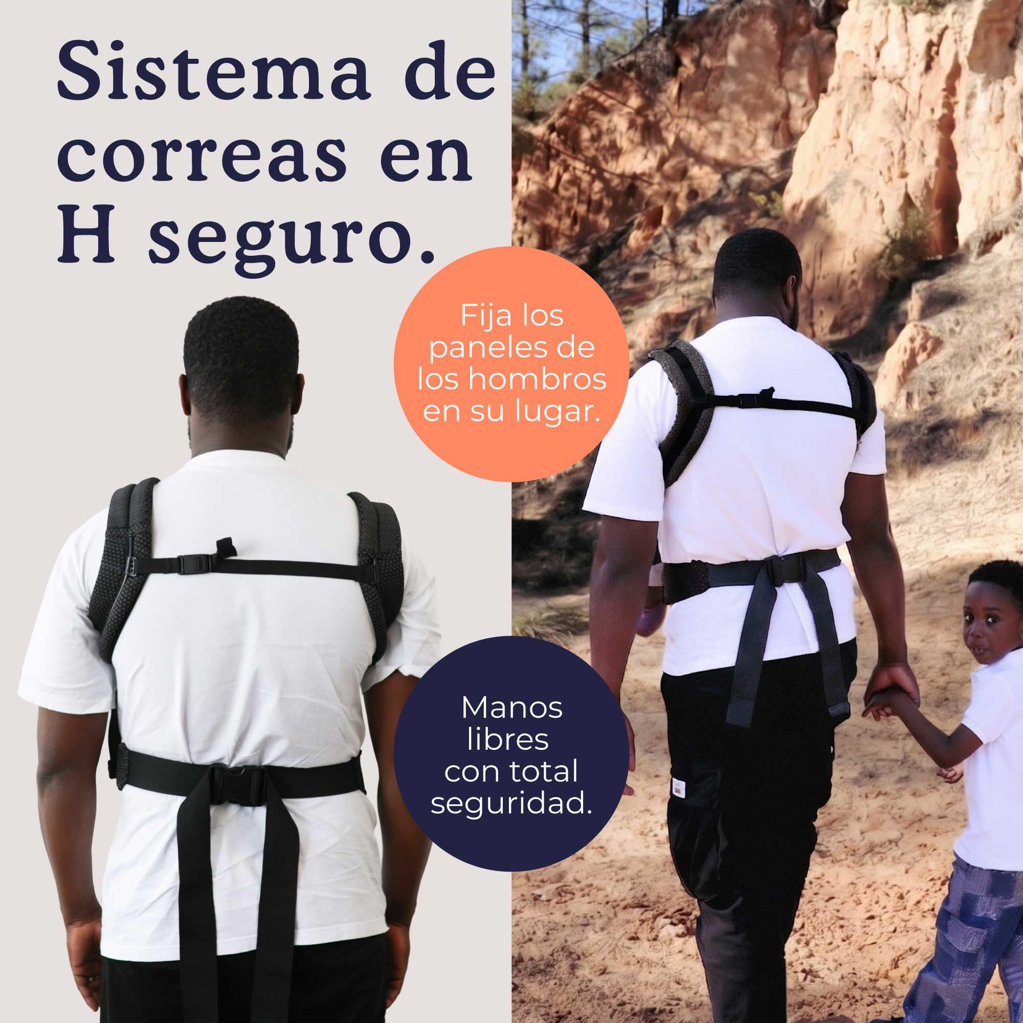 Beco Weave Portabebés Ergonómico para Recién Nacidos, Negro (3,2-15,9 kg)