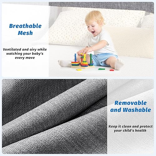 Miniatura 5 de Barandillas de cama de 3 piezas tamaño Queen para niños pequeños, con barra de cabecero, barandillas de seguridad para cama de tamaño Queen (paquete