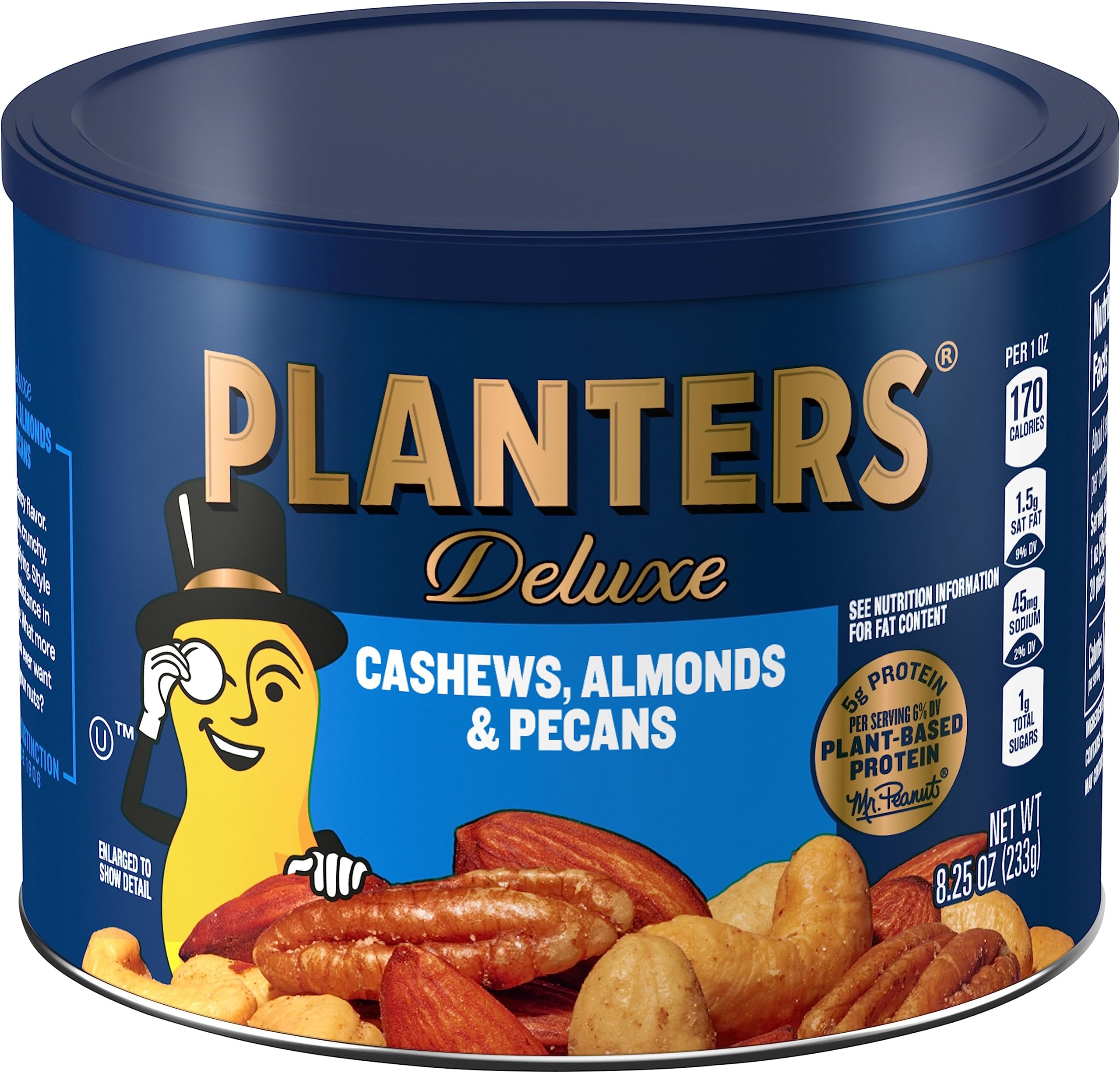 PLANTERS Lightly Salted Cashew Halves & Pieces, Party