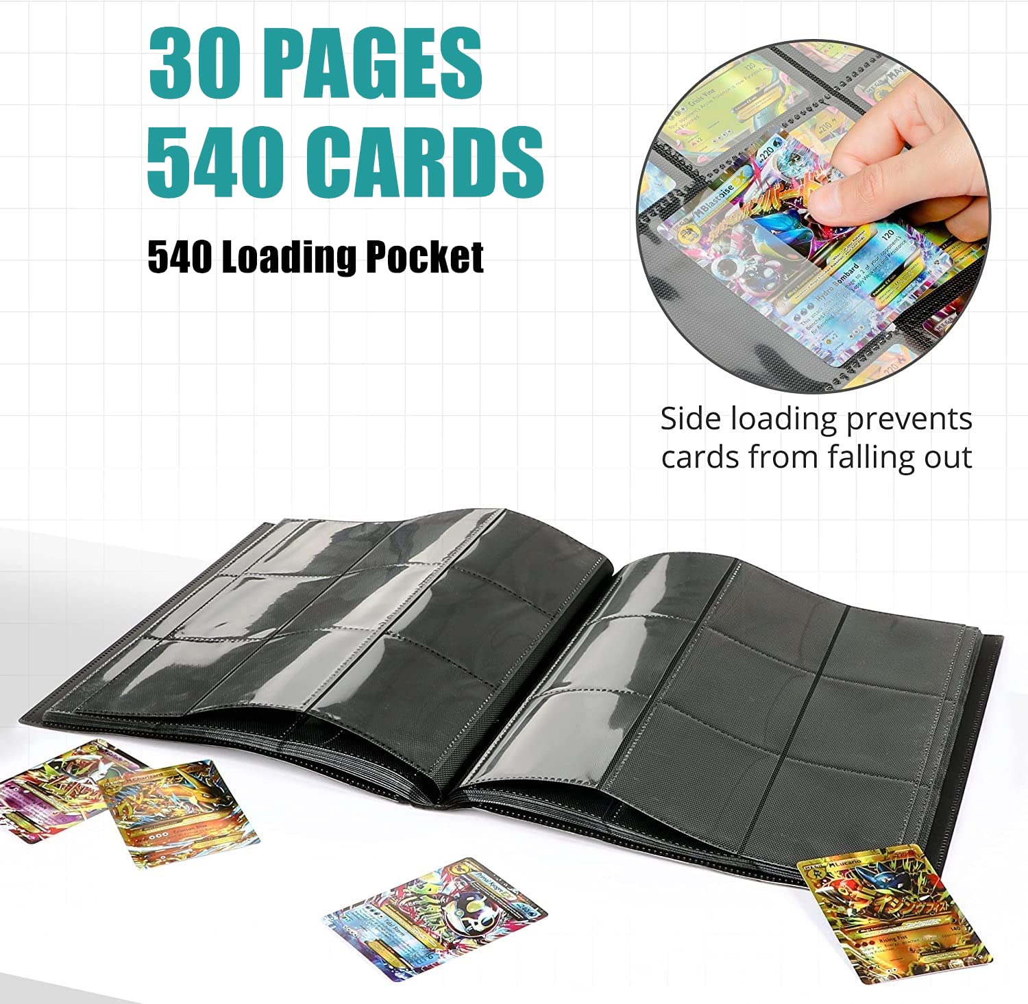 KAHEIGN 9-Pocket Trading Card Album - Image 4