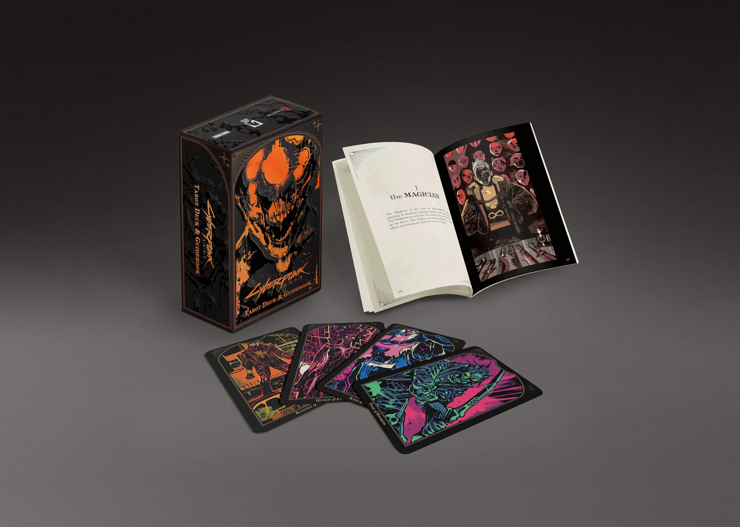 Cyberpunk 2077 Tarot Deck & Guidebook