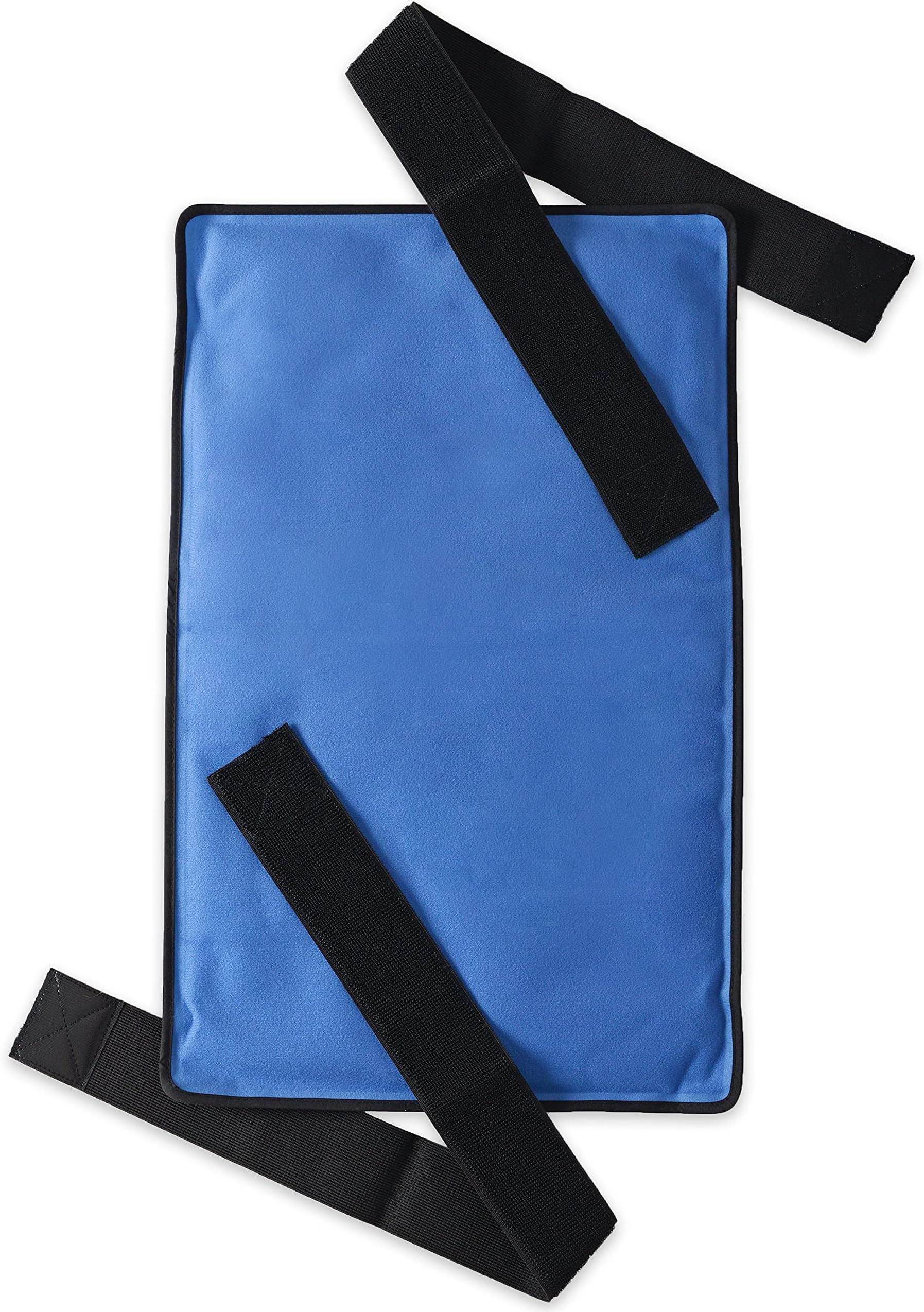 Ice It!Stay-Put® Cold Therapy Wrap King (23” x 14”) – Reusable Packs with Straps, Cold Pack Compress for Back, Hip, and Thigh Pain Relief