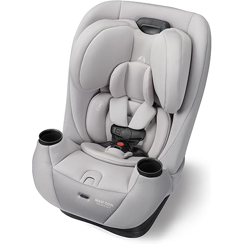 Maxi-COSI Pria All-in-One Convertible Car Seat, Infant to Toddler Car Seat, Easy-Install Harness, Machine-Washable Cover, 5-100 lbs, SeaDrift