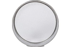 12-Inch Heavy-Duty Stainless Steel Soil Sifter