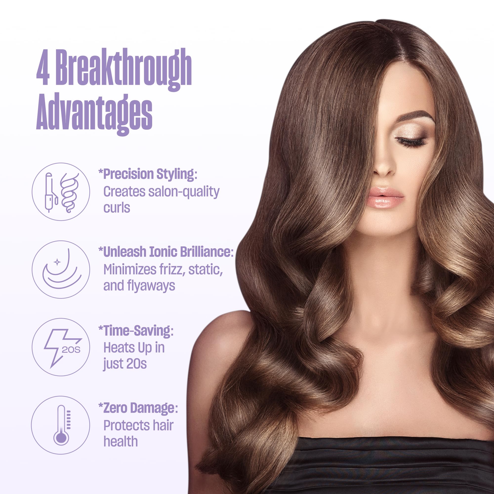 BeKind Twist Pro 1.5-Inch Ionic Heated Thermal Brush