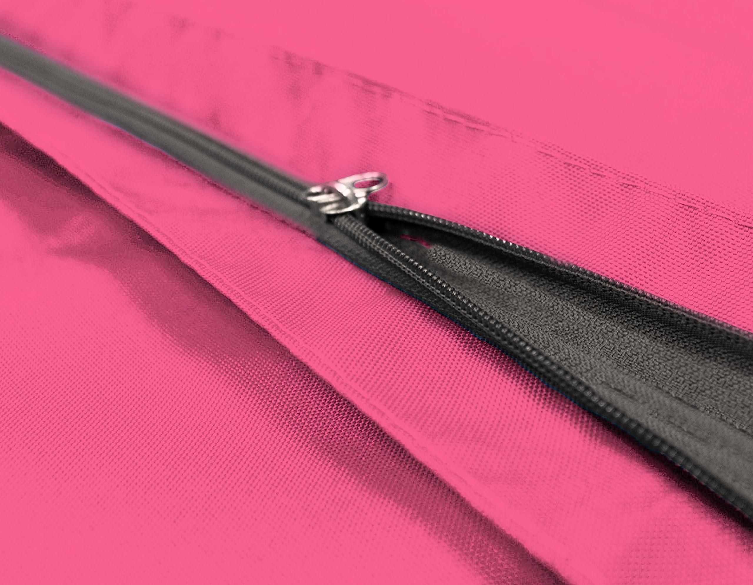 Bruni Fodera intercambiabile per sacco di pouf rettangolare da 180 x 140 cm, materiale impermeabile, adatto per interni ed esterni, estremamente robusta (rosa)