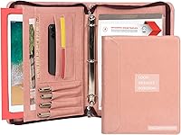 Vista 12 de AZXCG Portafolio de currículum, organizador de carpetas de negocios con cremallera y acabado mate de piel sintética, color negro (personalizable)