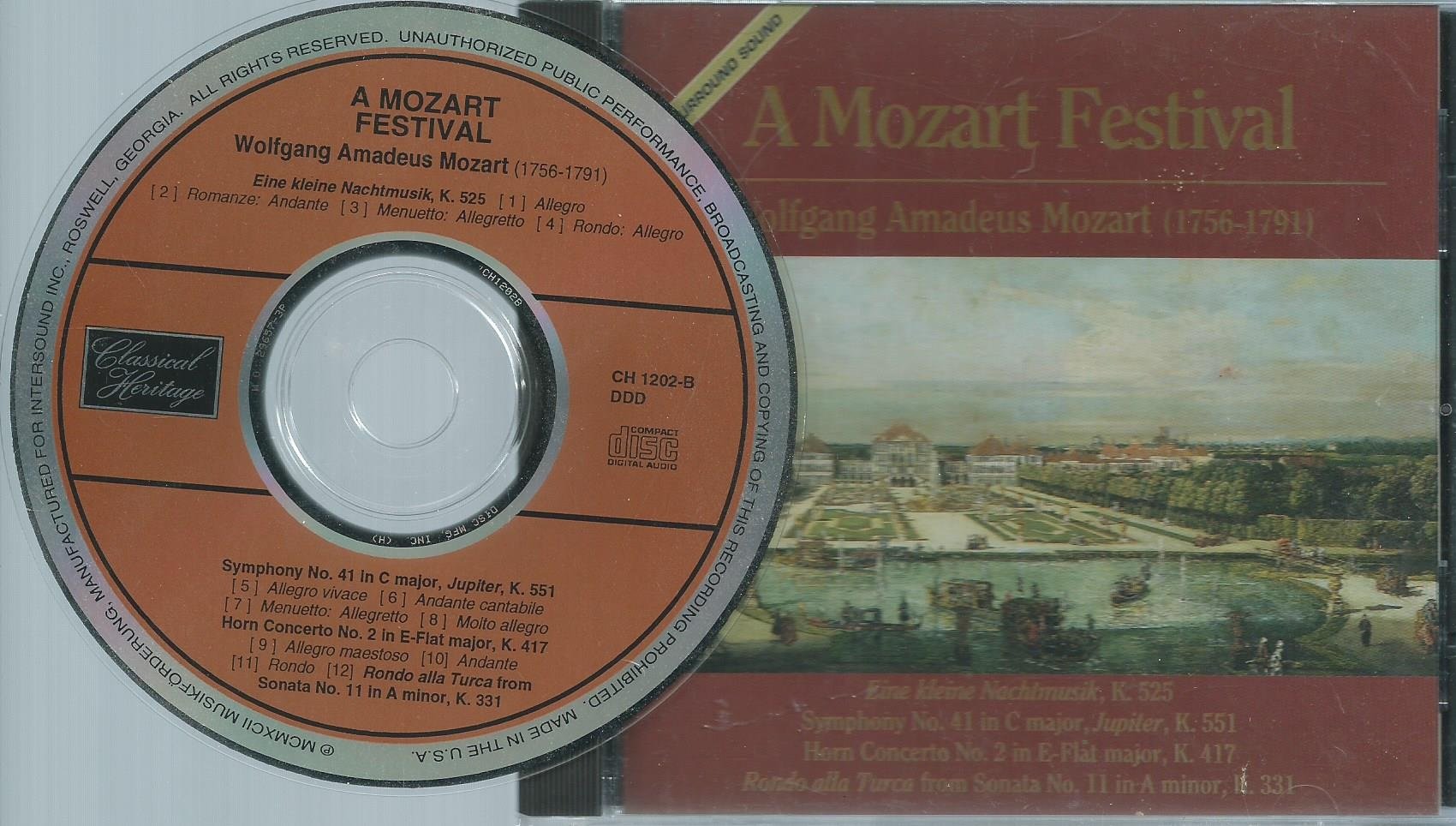 Mozart Festival [Audio CD]