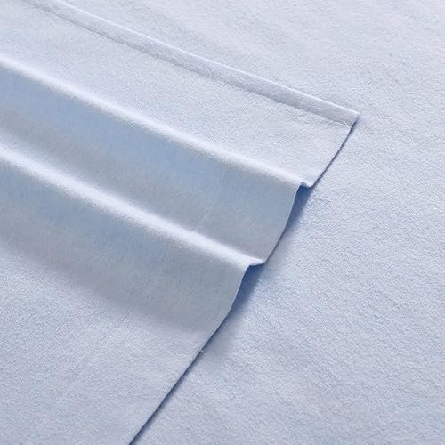 Miniatura 6 de Laura Ashley - Sábanas de franela tamaño Queen, algodón antibolitas y resistente a las arrugas, suaves al tacto para comodidad en todas las