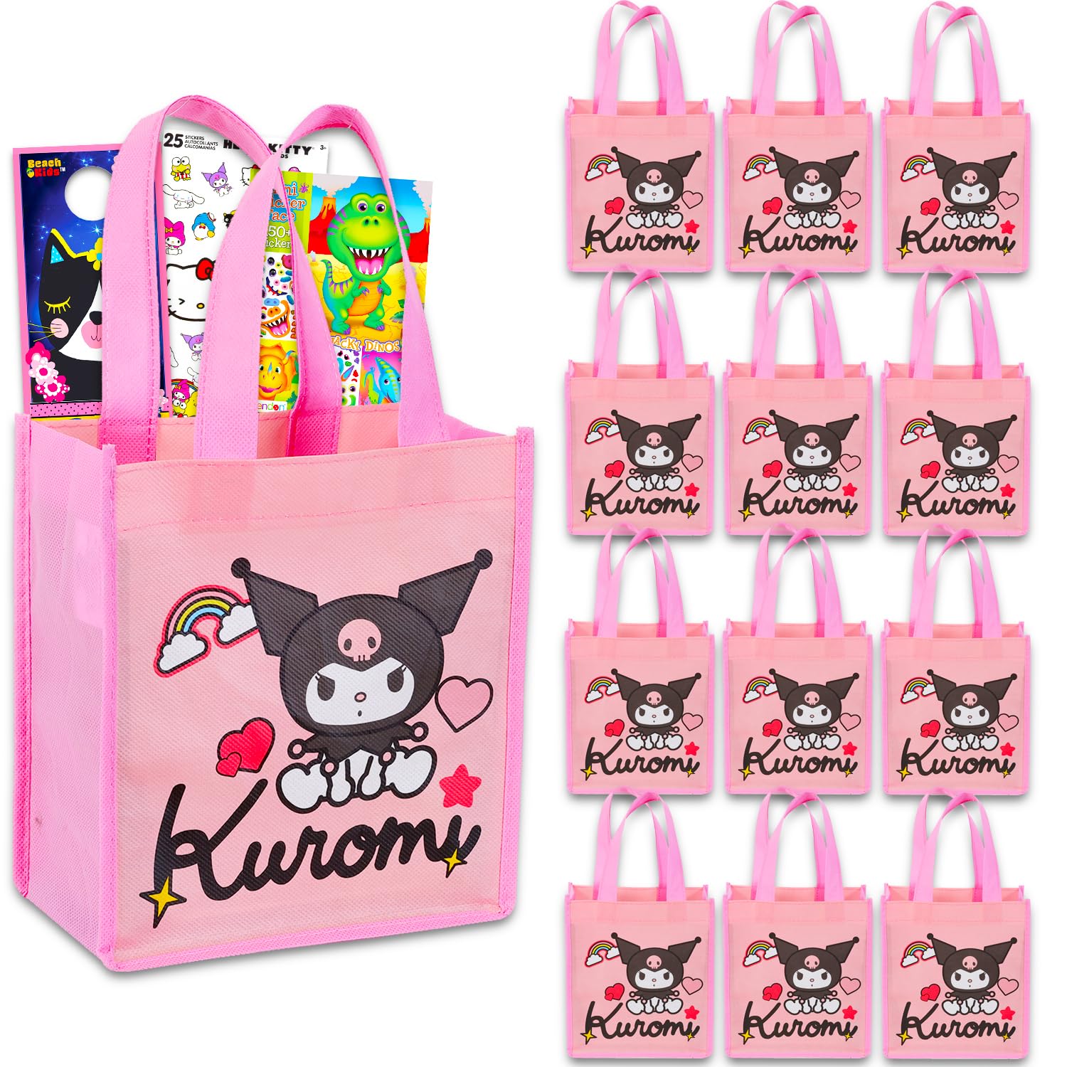 キャラクターグッズ Kuromi トートバッグ 痛バ クロミちゃん セット