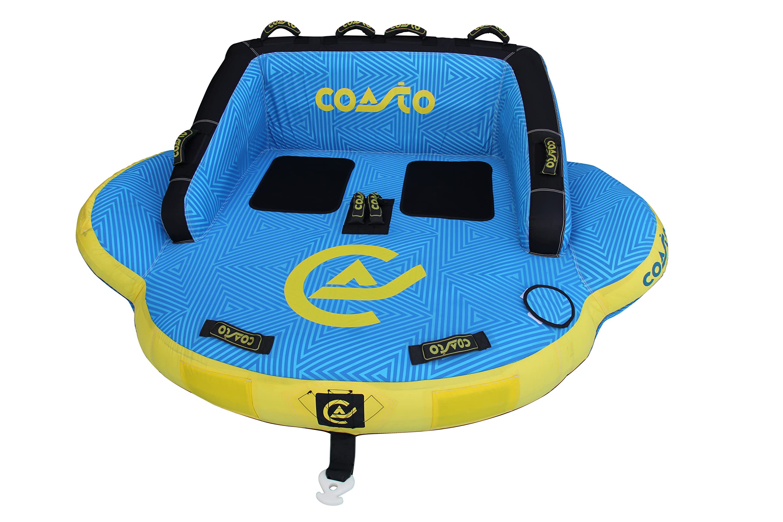 Brunelli Coasto Boxer para 2 personas, tubo de deportes acuáticos, incluye correa Funtube