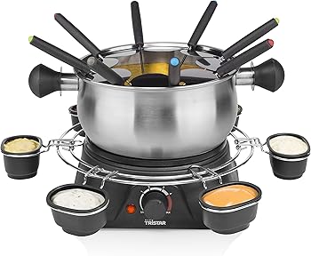 Appareil &agrave; fondue 1.3 Litre pour 6 &agrave; 8 personnes.