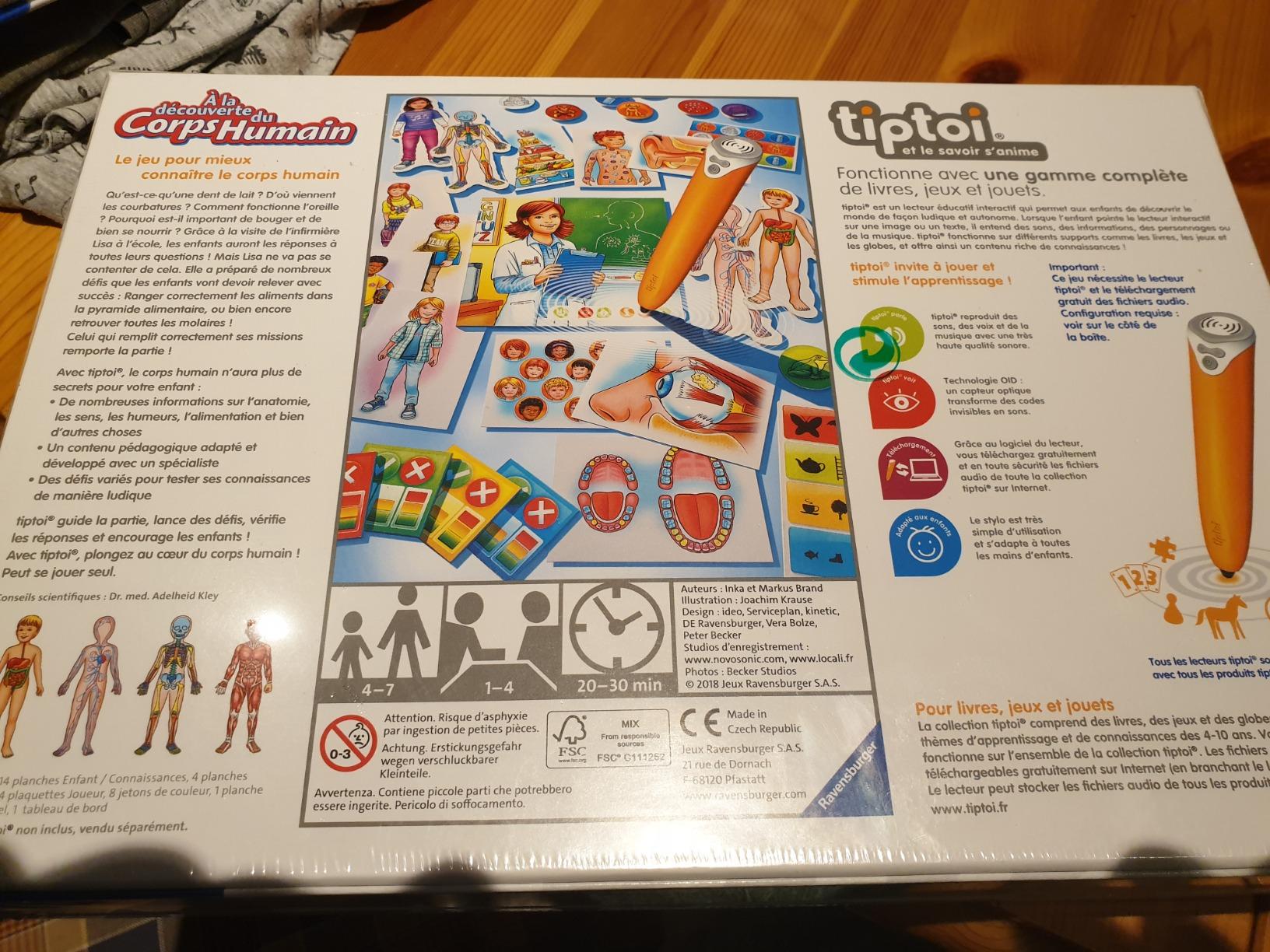 Ravensburger - tiptoi® - Livre interactif - Je découvre la musique - Jeu éducatif électronique, sans écran - A partir de 4 ans - version française - 13099001