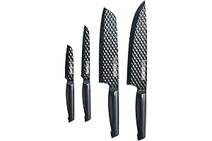 Sharp Stone Blue Diamond Nonstick Diamond Texture-Coated Knives