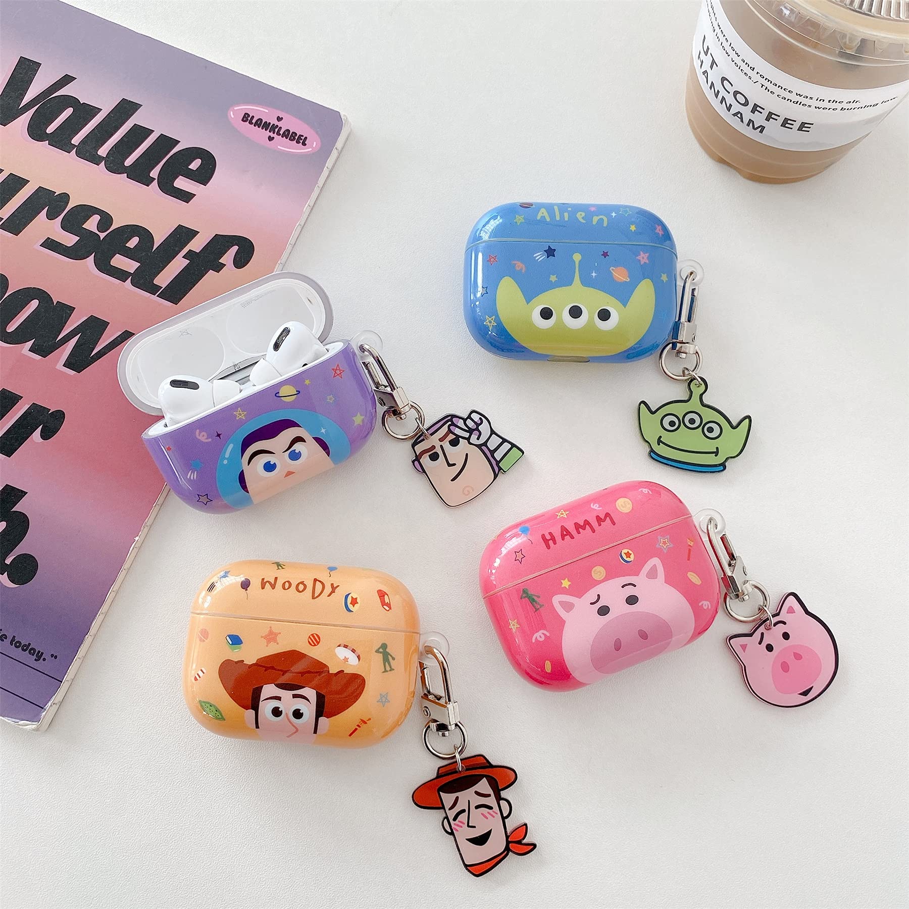 Amazon.com: Soft TPU Cute AirPod Pro Case Cover for Apple