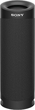 Sony SRS-XB23 - Super-Portable, Powerful and Durable, Waterproof, Wireless Bluetooth Speaker with Extra BASS Black