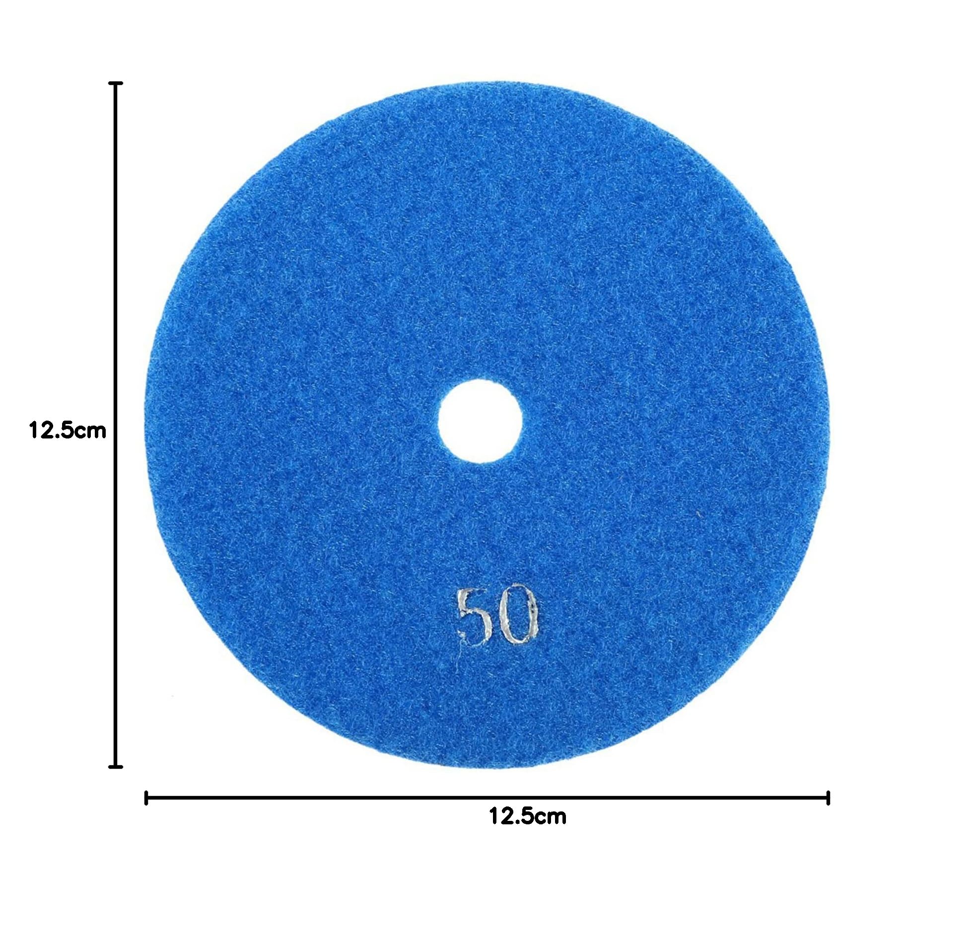 Diamant polijstschijven, nat/droog diamantpolijstschijven, 10 cm