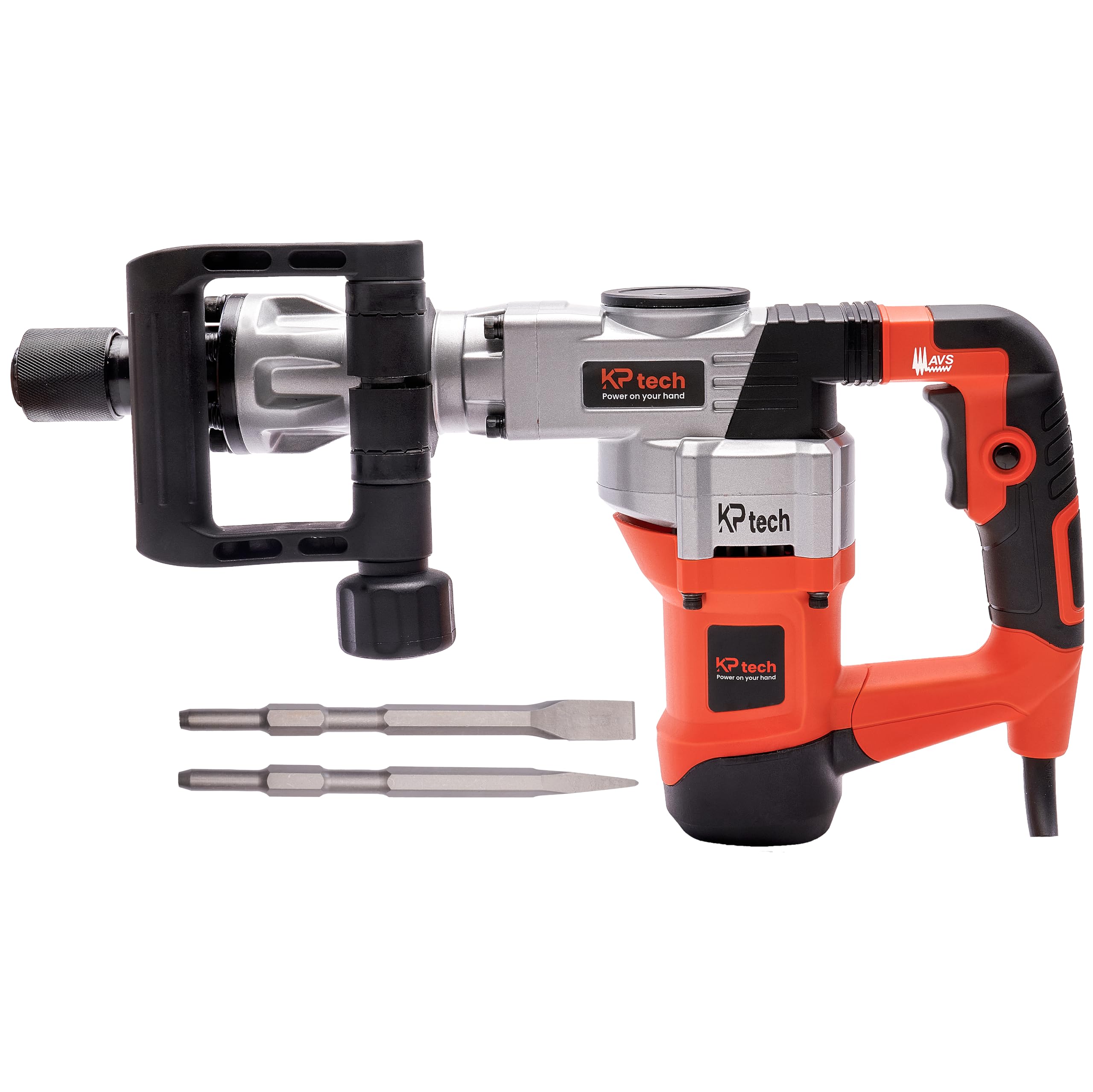 KP Tech Demolition Breaker | 6Kgs 1300 W | Heavu Duty Performance | Hex Chuck System | 0-4100 BMP Impact Rate | Anti Vibration System | With 2 Pcs Chisels (B0DB2C17JX) Amazon Price History, Amazon Price Tracker