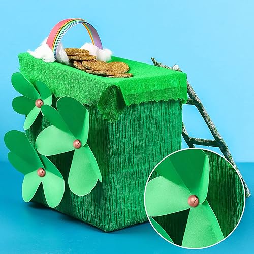 Miniatura 6 de 500 sujetadores de latón de papel, sujetadores redondos para niños, manualidades, manualidades, proyectos escolares, álbumes de recortes,