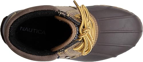 Miniatura 5 de Nautica Botas de invierno impermeables para niños, botas de pato para niños, niñas y niños, niños (niños grandesniños pequeños)