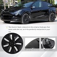 KAVANIC Tesla Model Y 19" Felniborítás Matte Black 4db Gemini 2020-2024 4