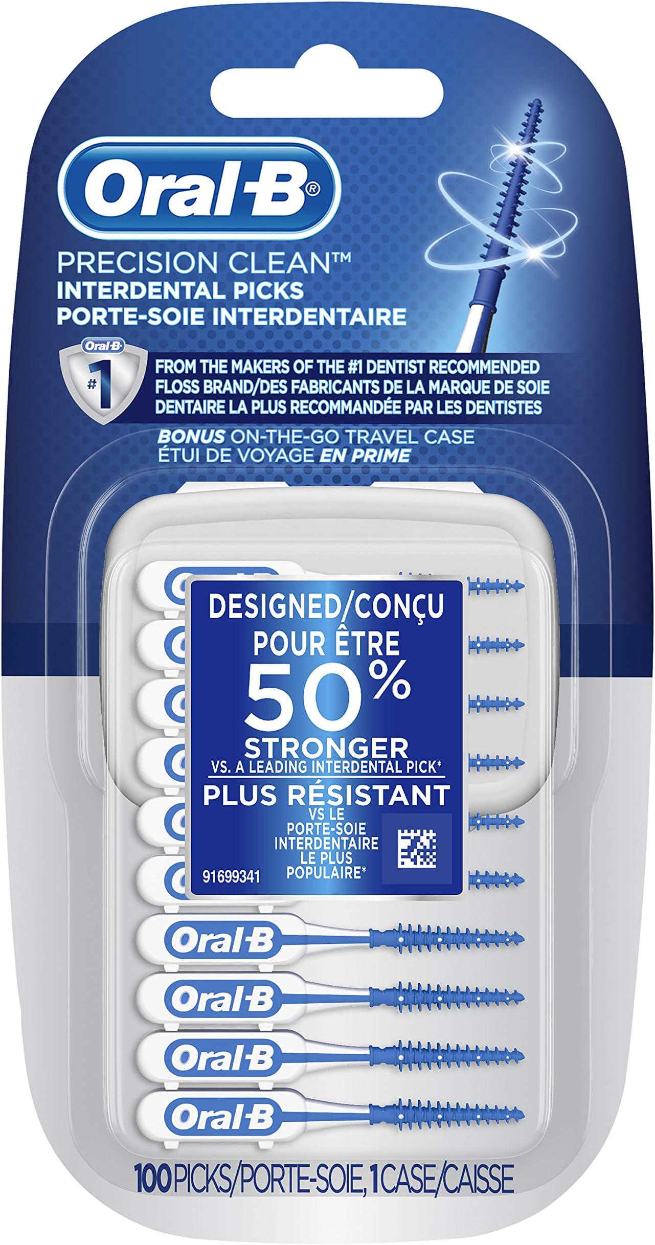 Oral-B Precision Clean Interdental Picks, 100 Count