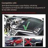Vista 21 de SPEEDWOW Dashboard Dash Board Cover Mat Carpet Compatible with F150 2004-2008