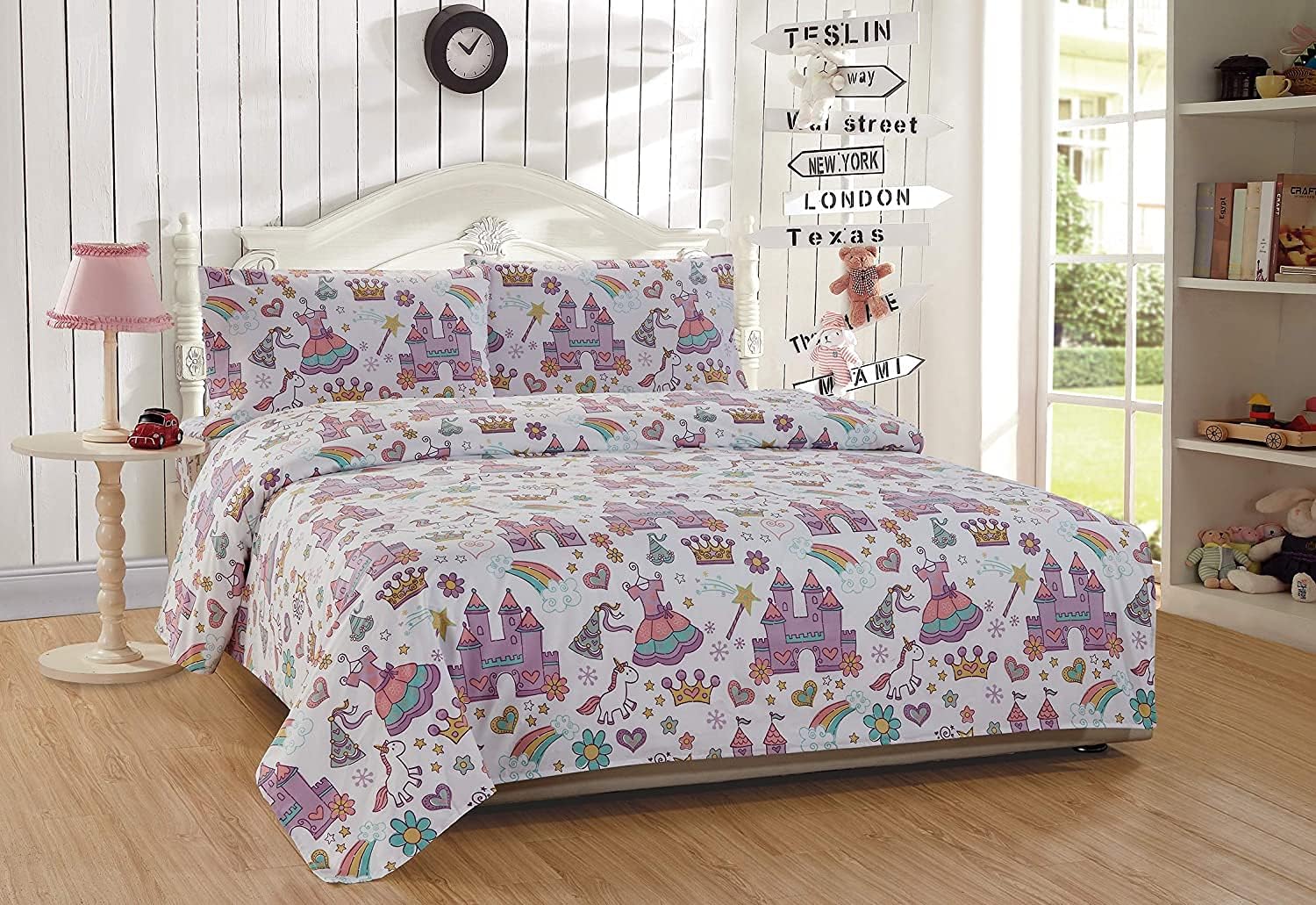 Smart Linen Kids Boys Girls Toddlers Teens Children Bed