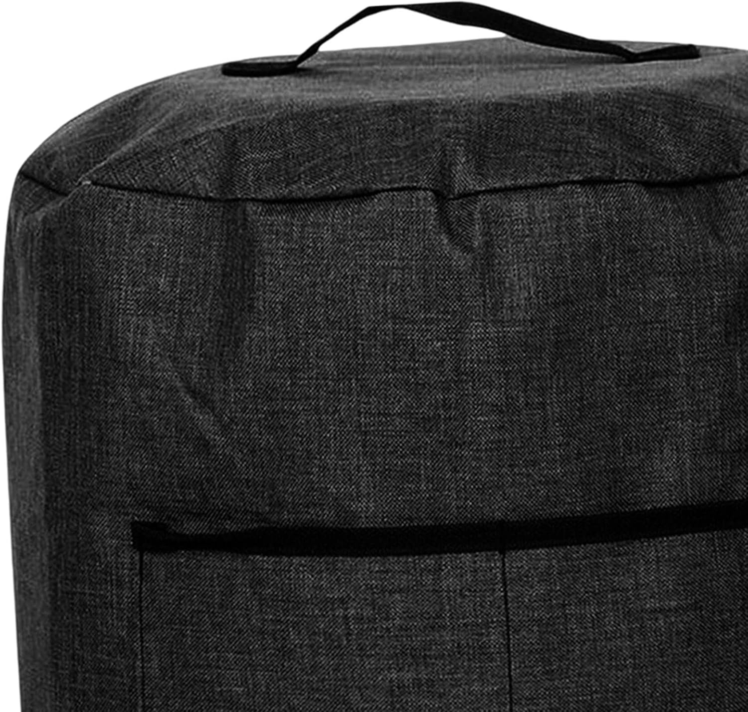 Air Fryer Dust Cover Protective Cover Travel Easy Cleaning Dustproof Multifunction Air Fryer Cover for Cookware Pot Cooking Air Fryer Tool, Black dual layer