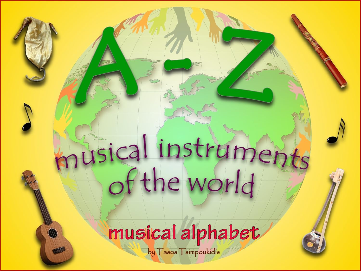 AZ musical instruments Learning the ABC with the help of the musical