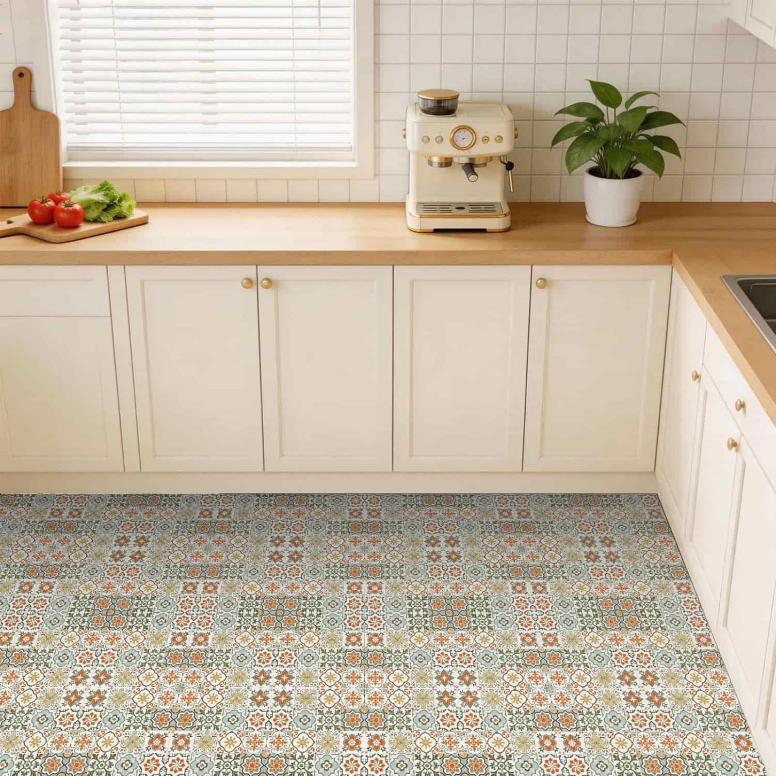 Azulejos Adhesivos Baño Impermeables 30 cm x 30 cm