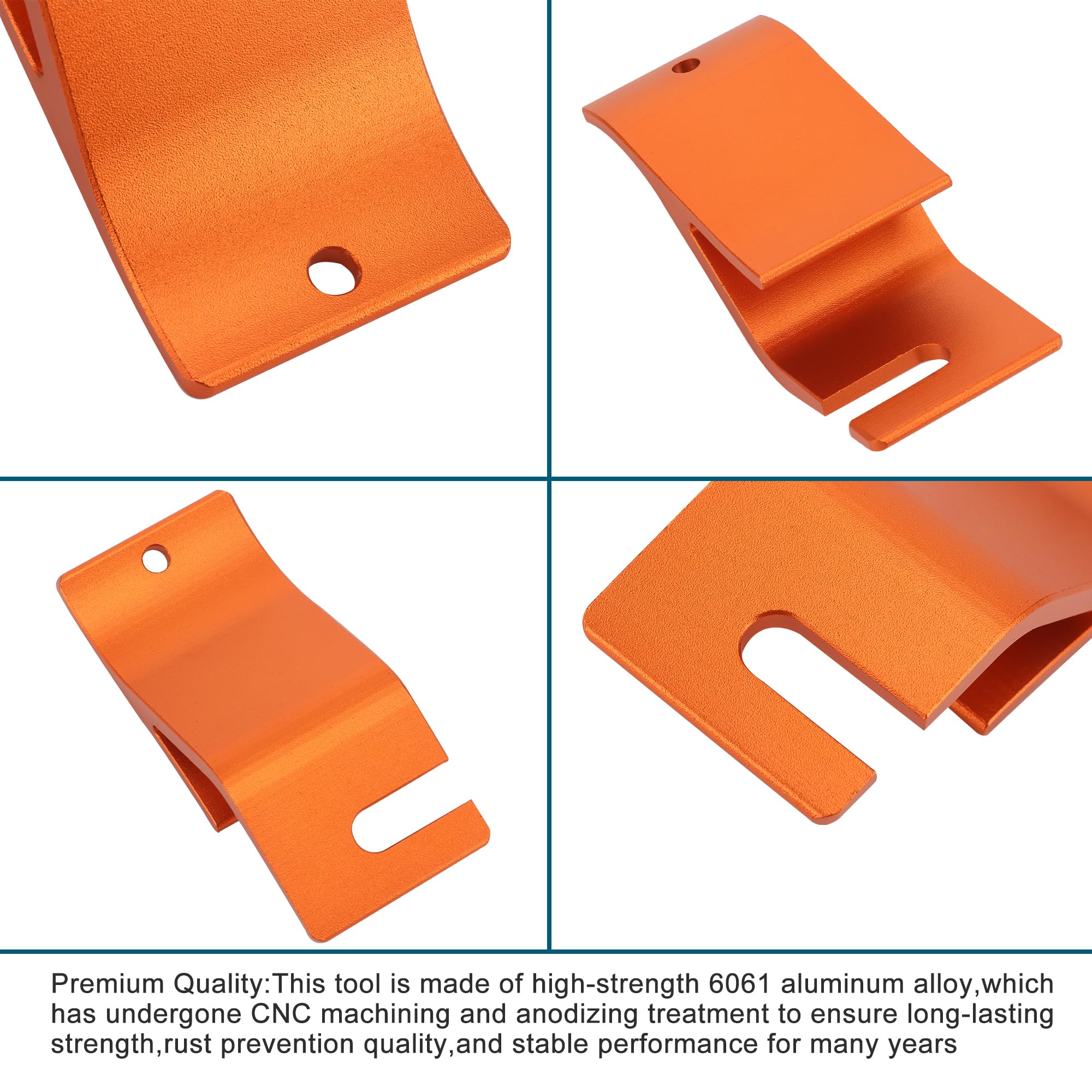 GOOFIT Portapneumatici arancione perline rimozione pneumatici installare assistenza cambiatore strumento universale Sostituzione per Motorcycle Dirt Pit Bike Off Road