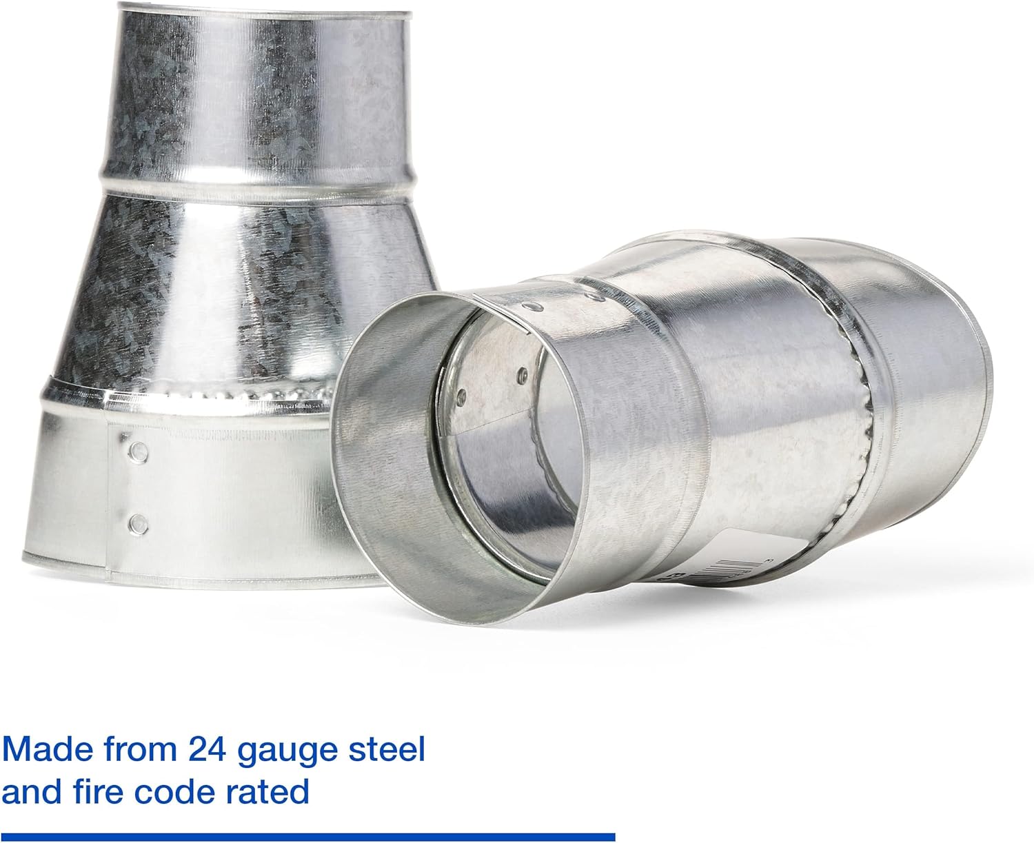 Panasonic FV-VS43R WhisperValue DC 4” to 3” Round Fan Duct Adapter - 8 Pack