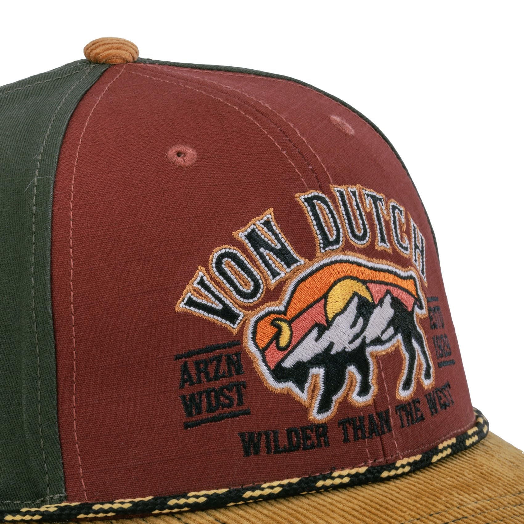 Von Dutch Czapka męska i damska S-Curved, Trucker regulowana