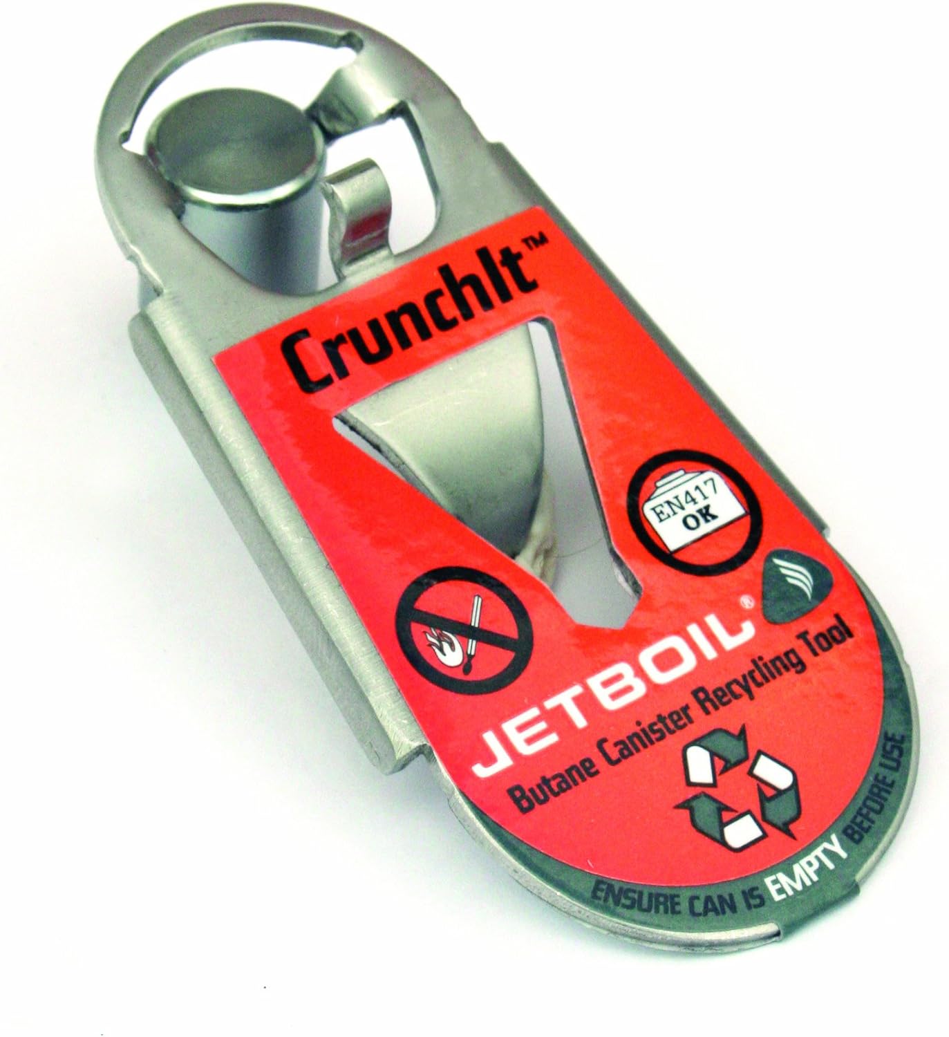 Jetboil Crunchit Fuel Canister Recycling Tool (Orange