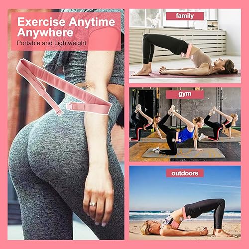 Miniatura 3 de Cinturón de empuje de cadera, cinturón de glúteos para empuje de cadera, fácil de usar con mancuernas, pesas rusas, platos, cinturón de ejercicio de