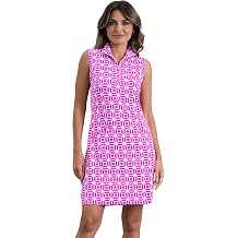 IBCOOL Athleisure Wear Sun Protective UPF 50+ Icefil Cooling-Carolyn Sleeveless Mock Neck Dess
