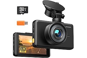 iZEEKER 2.5K Dash Cam: Capture Your Journey with Clarity