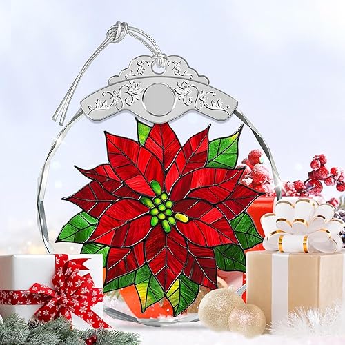 Miniatura 6 de Adorno de vidrieras  Adornos de Navidad de Pascua  Decoración de Navidad  Adornos para árbol de Navidad  Regalos de vacaciones  Ideas de intercambio