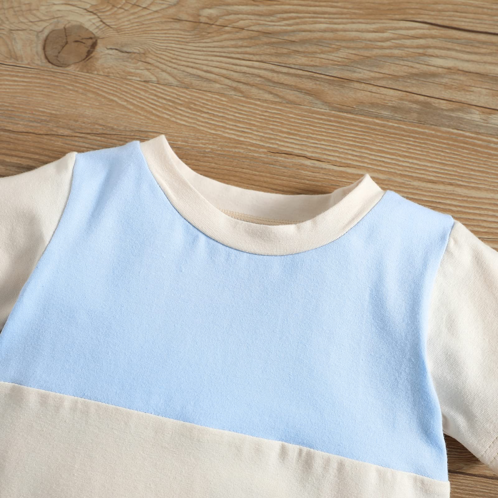 Rommioluya 2Pcs Toddler Baby Boy Summer Outfit Sleeveless Color Block Tank Top T-Shirt and Shorts Pants Set