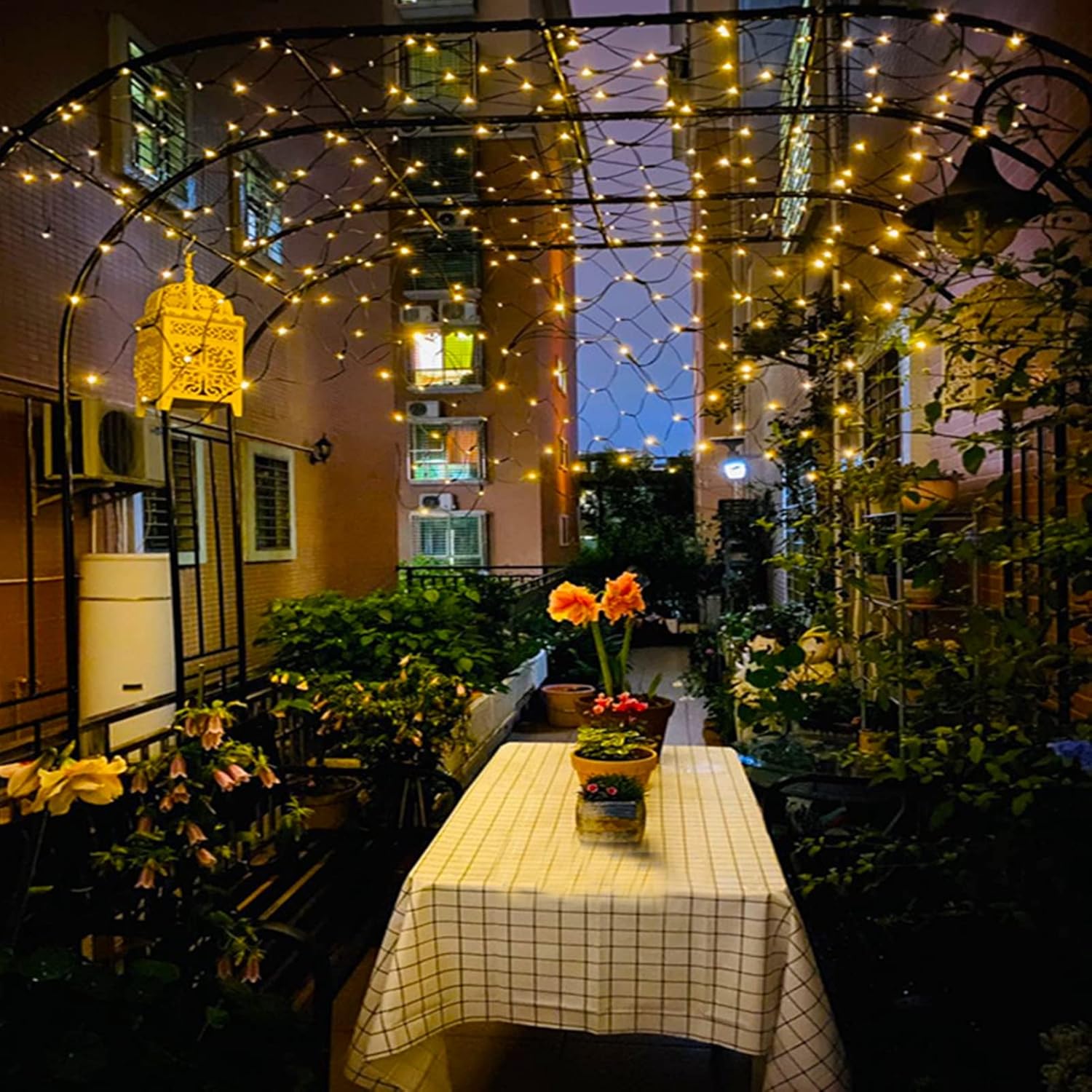 Metal Arch Heavy Duty, Rose Arch, Simple Garden Rose Holder, Galvanized Tube, Rose, Clematis, Rattan Trellis, Width 120/150/180/220/240/260/300cm (Color : Yellow, Size : 120x240x40cm)