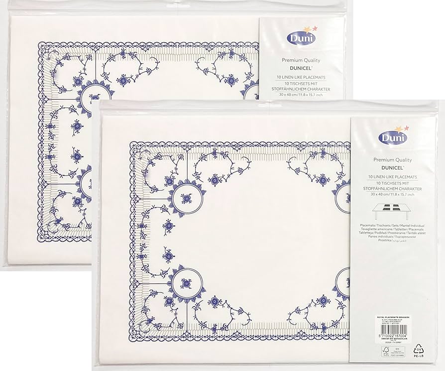 新品未使用　ロイヤルコペンハーゲンランチョンマット四枚セット 新品未使用 ロイヤルコペンハーゲンランチョンマット四枚セット