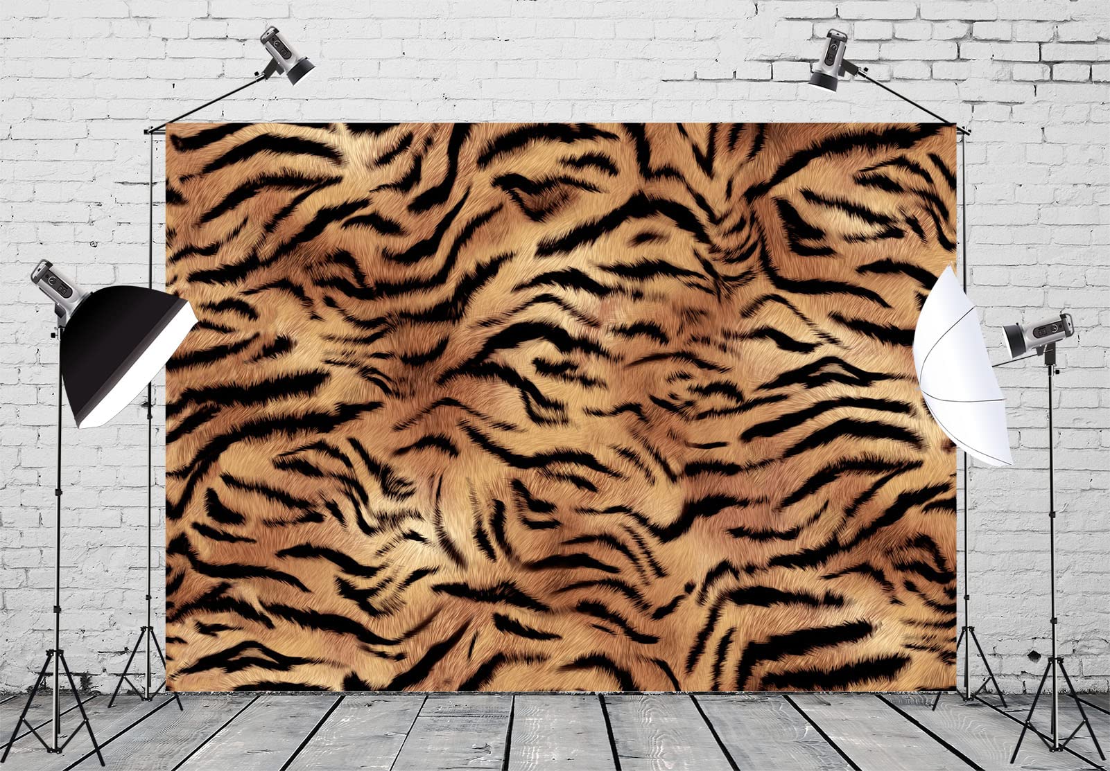 E.ブルーム・シーベルトの額入りアートプリント Amazon.com : BELECO 12x10ft Fabric Tiger Print Backdrop for