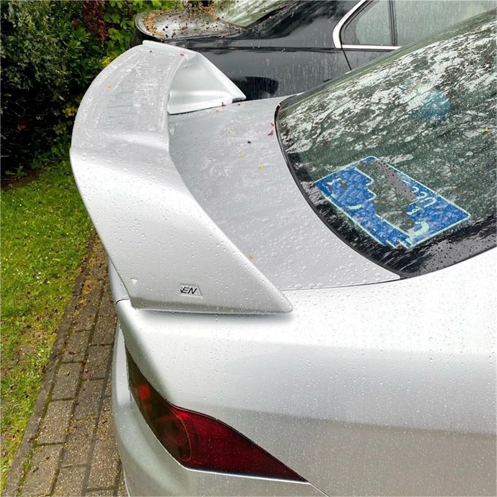 Spojlery tylne do samochodów Pasuje do Honda Accord ABS FD2 2008 2009 2010 2011 2012 2013 Spoiler Części Pokrywa bagażnika samochodu Tylne skrzydło Karoseria Spoiler(WHITE)