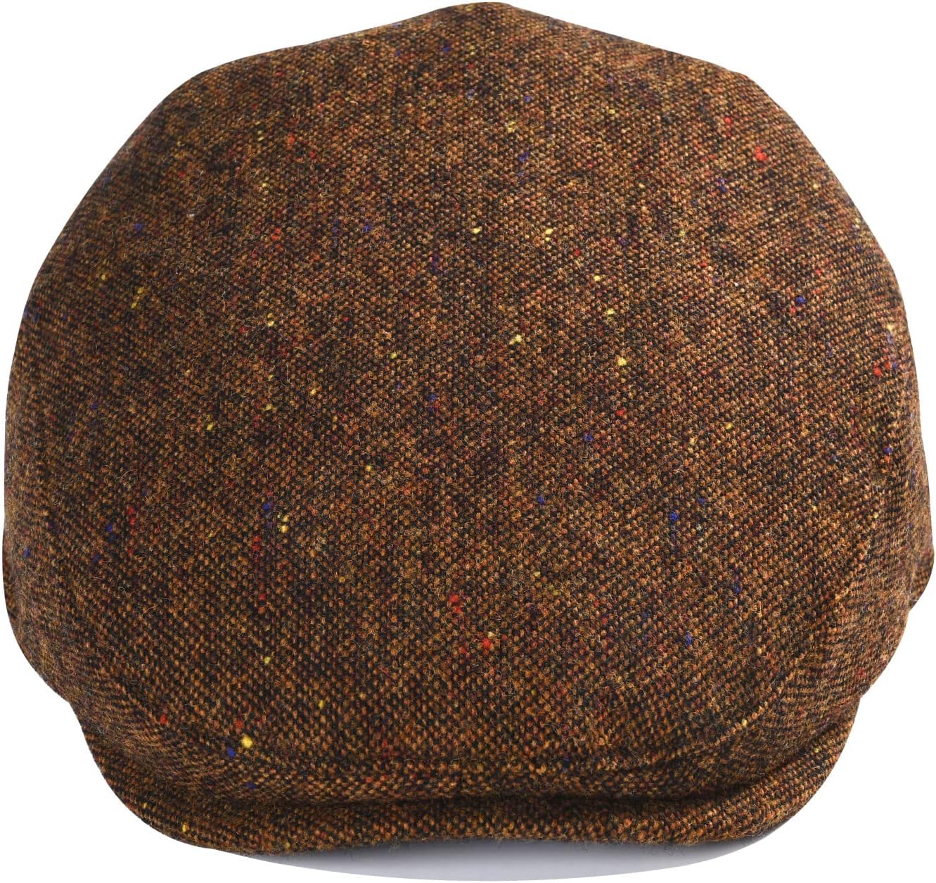 Kids Wool Tweed Newsboy Flat Cap Herringbone Boy Infant Toddler Child Youth Beret Hat - Image 3