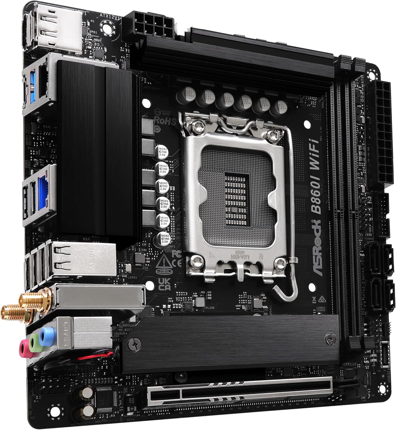 ASRock B860I WiFi 6E Review: ótima placa para gamers testada por 7 dias