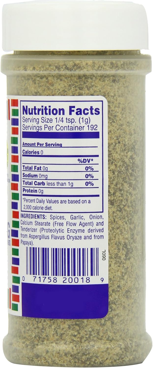 Fiesta Seasoning Fajita Salt Free, 5-Ounce (Pack of 6)