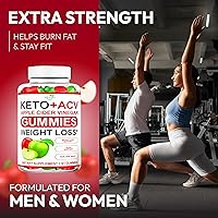 Vista 6 de Keto ACV Gummies Advanced Weight Loss - ACV Keto Gummies Supplement for Women and Men - Metabolism, Detox, Cleanse - Apple Cider Vinegar - Ginger +