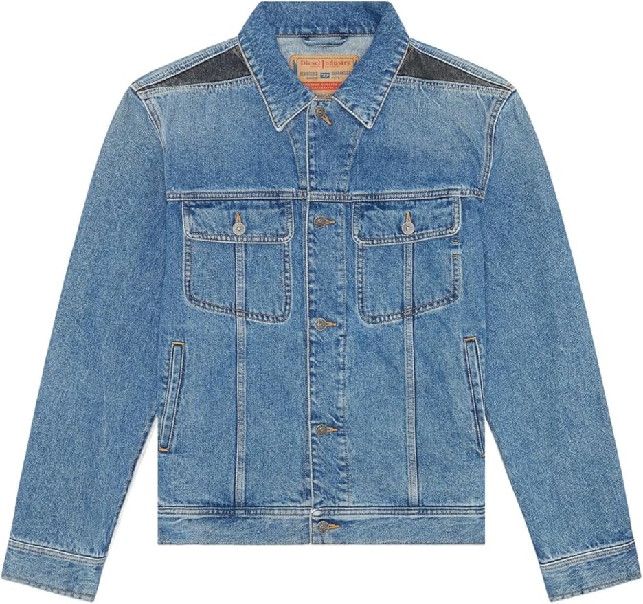 Amazon | [Diesel] [ディーゼル] メンズ デニムジャケット A0915609F20
