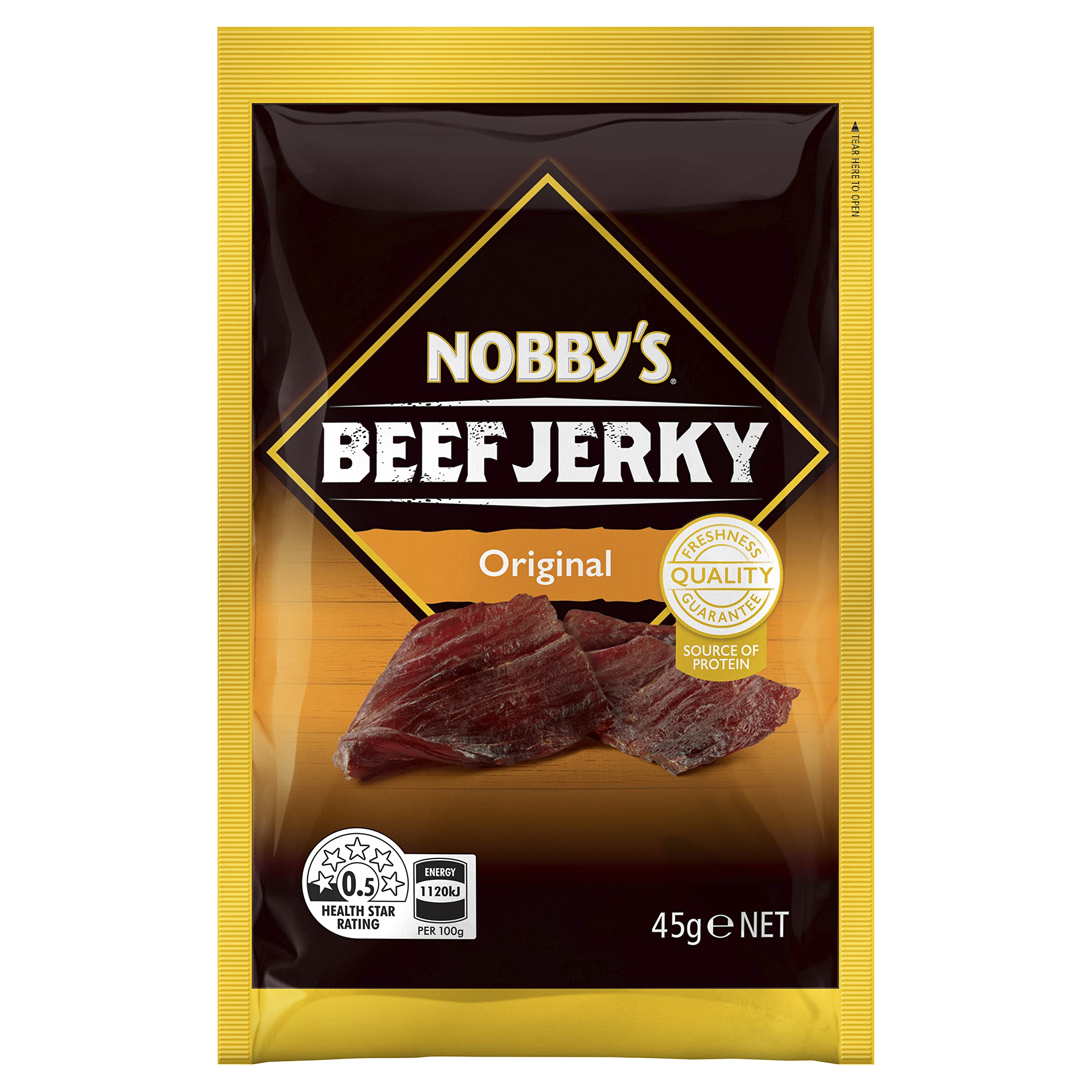 Nobby's Original Beef Jerky 45g - 45 g (Pack of 1)